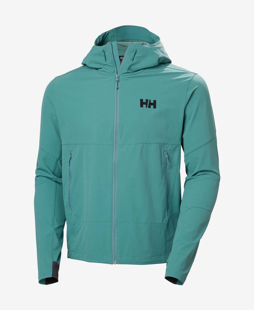 BLAZE SOFTSHELL HOOD, Opal Green - Image 5