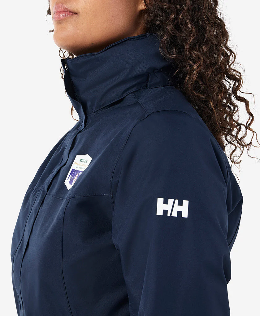 RSHYR25 W ADEN LONG COAT, Navy - Image 4