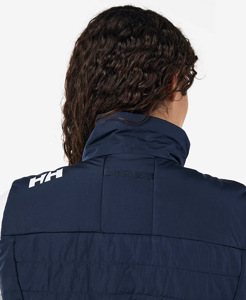 RSHYR25 W CREW INSULATOR VEST, Navy - Image 4