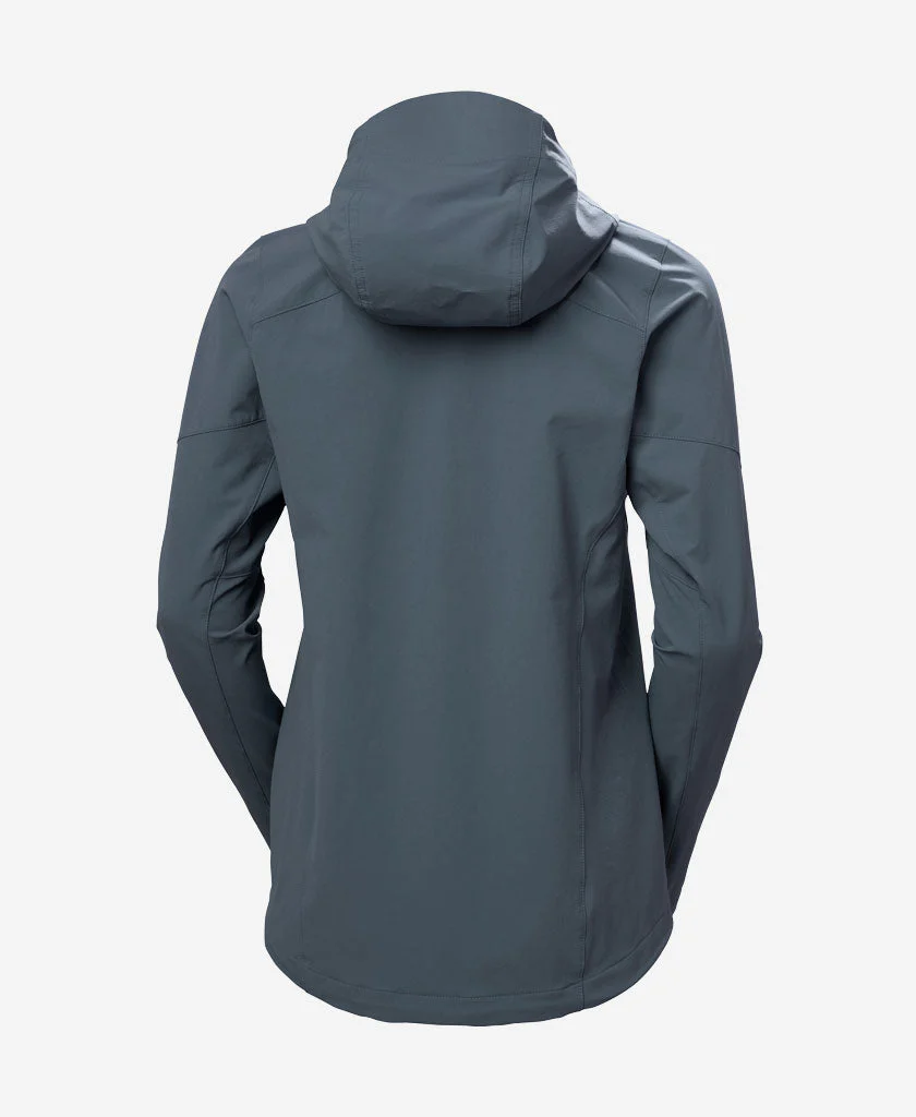 W BLAZE SOFTSHELL HOOD, Alpine Frost - Image 8
