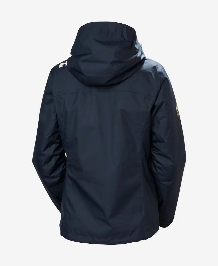 W CREW HOODED PILE JACKET, Navy - Image 10