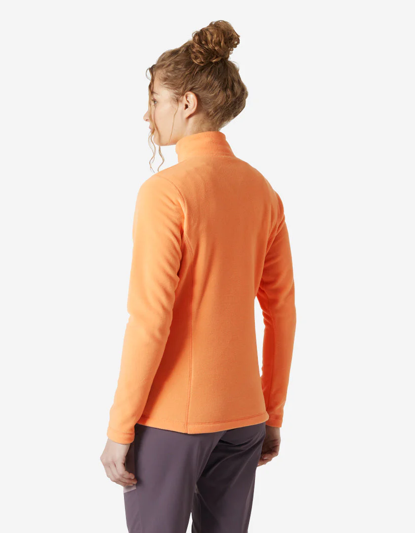 W DAYBREAKER 1/2 ZIP FLEECE, Apricot Crush - Image 2