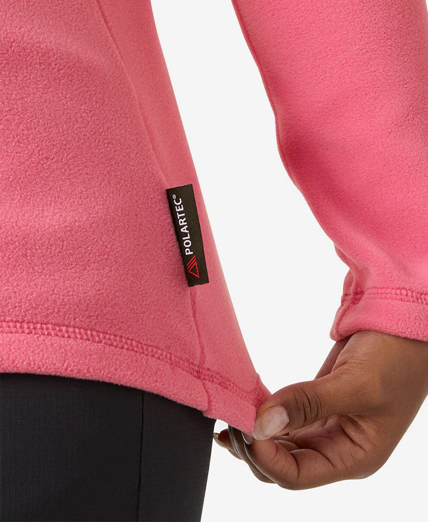 W DAYBREAKER 1/2 ZIP FLEECE, Cascadia Pink - Image 3