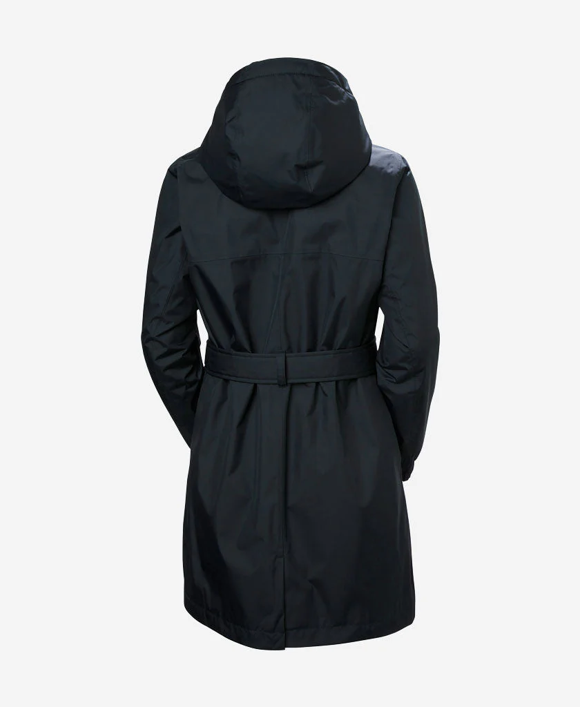 W HH CLASSIC INS TRENCH, Navy - Image 5