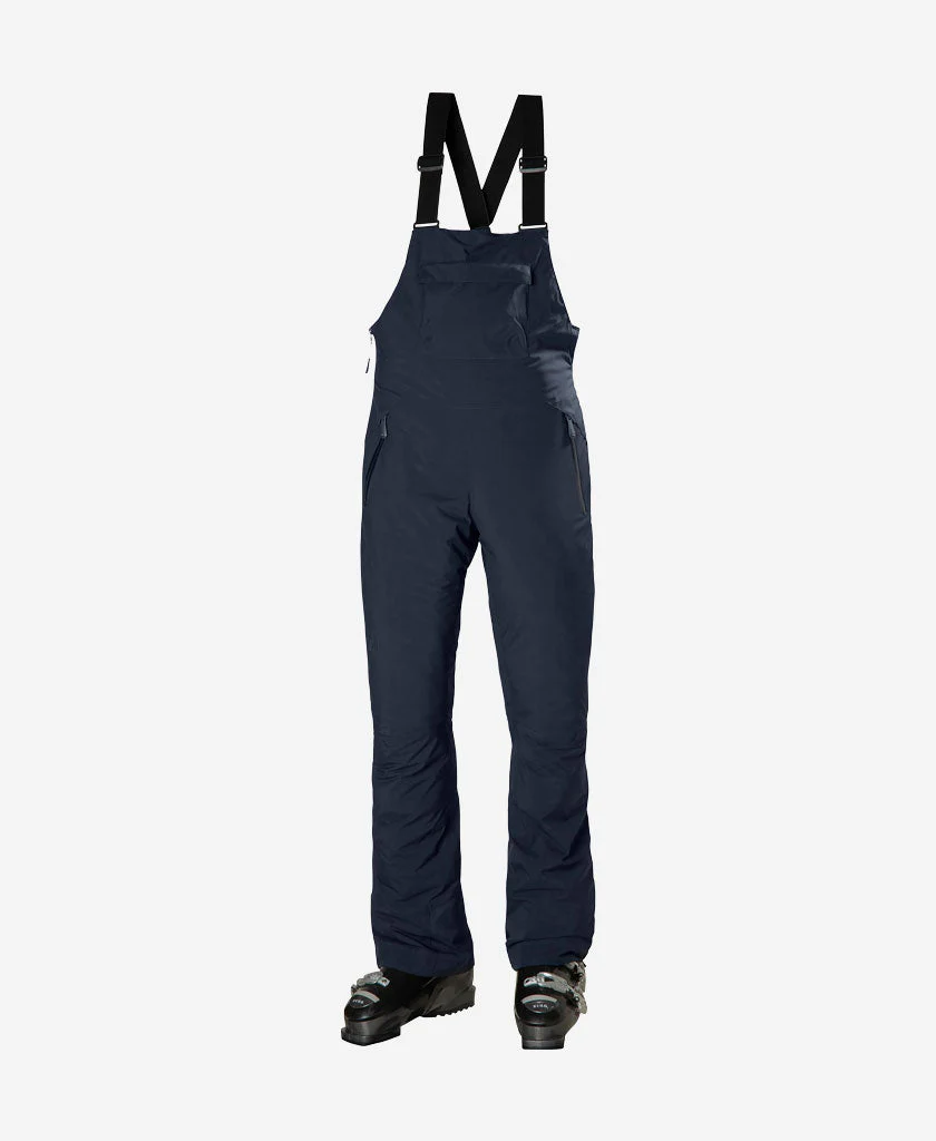 W LEGENDARY INSULATED BIB PANT, Navy - Image 7