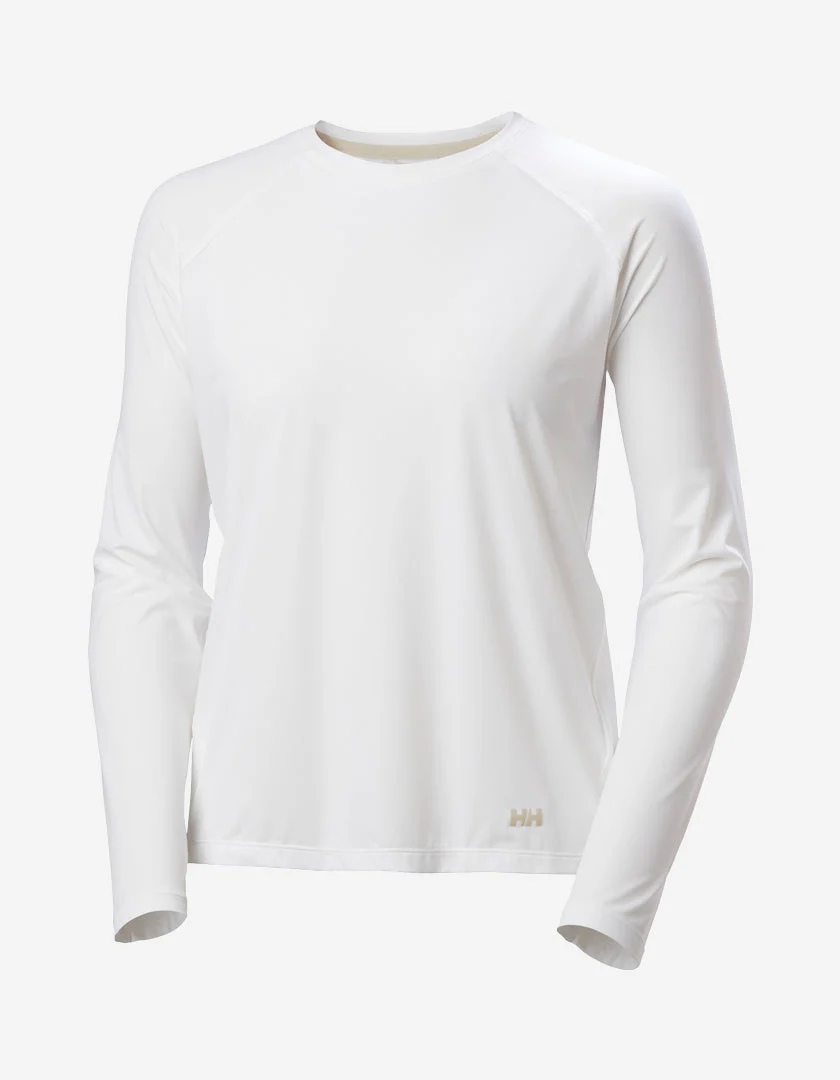 W SHINE SOLEN LS CREW, White - Image 5