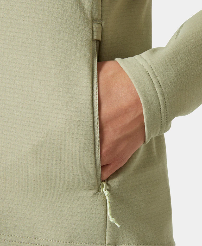 W VERSALITE FLEECE JACKET, Green Mist - Image 4