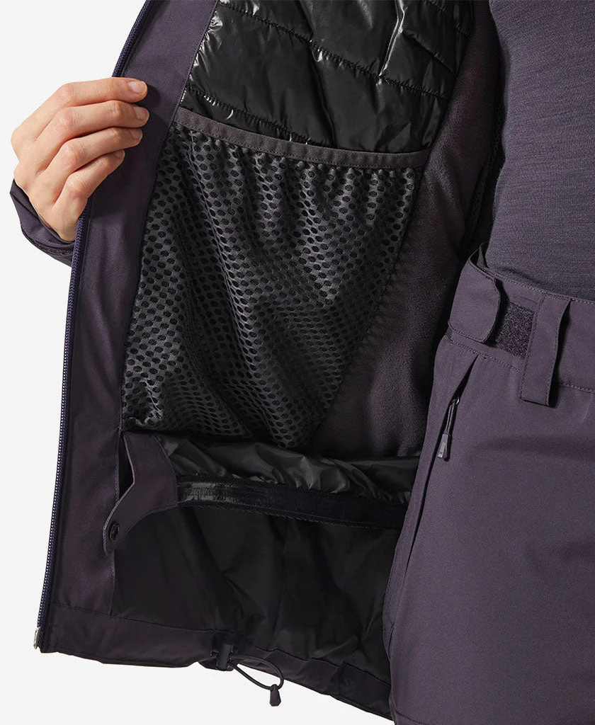 W WHITEWALL LIFALOFT 3.0 JKT, Black Grape - Image 9